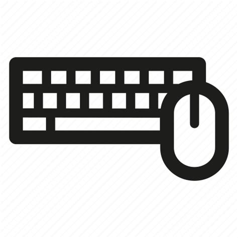 Accessories Computer Keyboard Mouse Icon