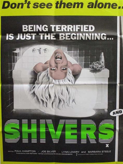 Shivers Poster UK Quad 1975