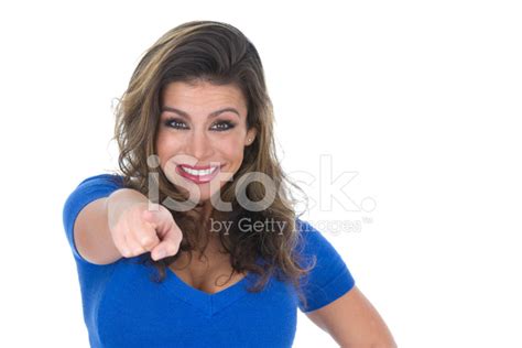 Woman Pointing Stock Photo Royalty Free Freeimages
