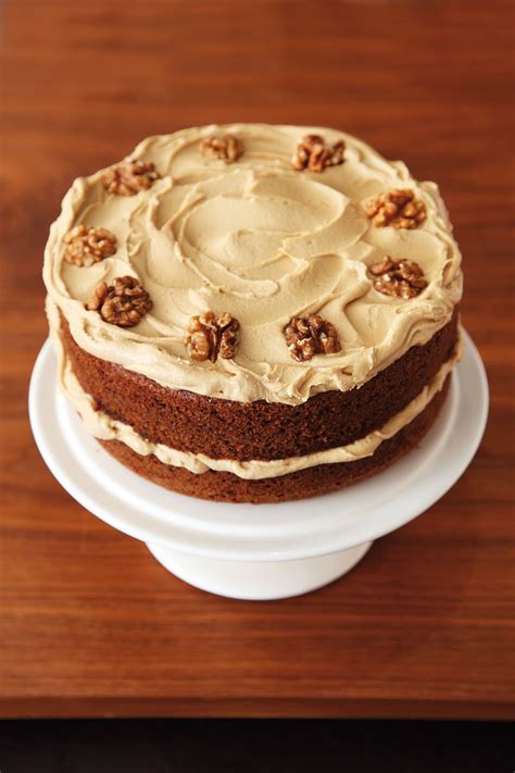 Coffee And Walnut Layer Cake Food Cakes Cupcake Cakes Cappuccino