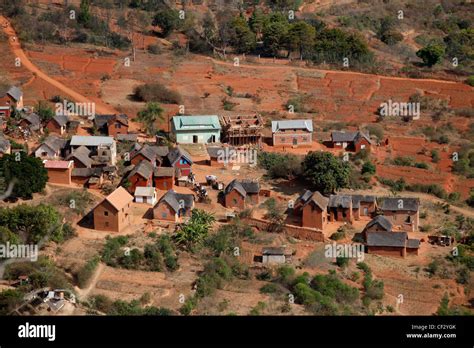 View Of Rural Village From Ambohimanga Madagascar Stock Photo Alamy