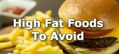 The 10 Best High Fat Foods