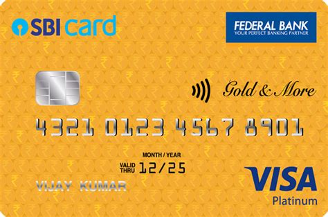 We did not find results for: Federal Bank SBI VISA Gold - VISA Credit Card Benefits | Credit Card Application