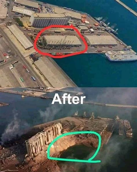 Beirut Before After Explosion Photos Sic Science