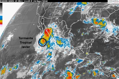 Emiten Alerta Naranja En Bcs Por Tormenta Tropical Javier El Siglo