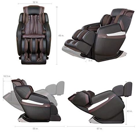 relaxonchair [mk classic] full body zero gravity shiatsu massage chair with built in heat and