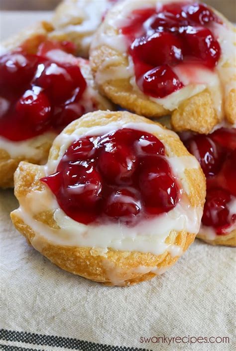 Easy Cherry Cream Cheese Danish Swanky Recipes