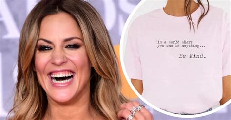 Caroline Flack Inspired Be Kind T Shirt For Charity Sells Out Heres How You Could Still Get