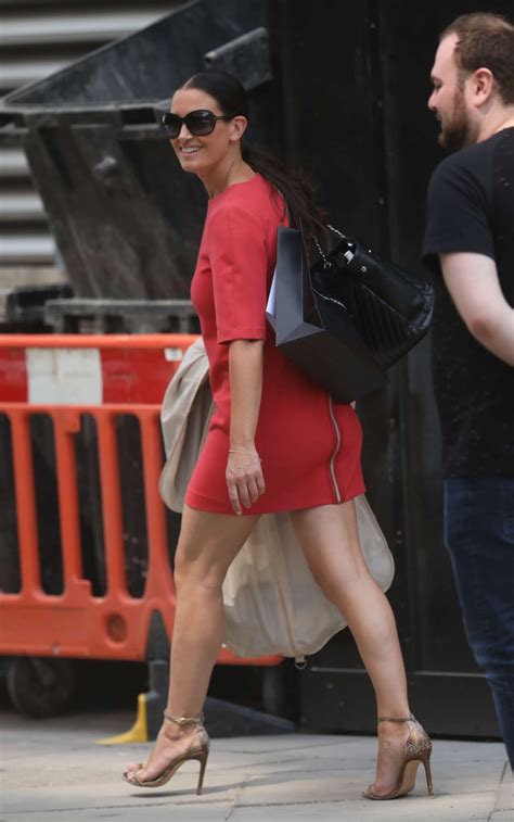 Kirsty Gallacher In Red Mini Dress 03 Gotceleb