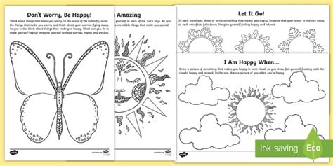 Mindfulness Focus Worksheet / Worksheets (profesor hizo)