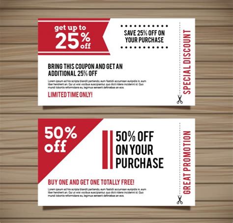 Sample Discount Coupon Template In Illustrator Word My XXX Hot Girl