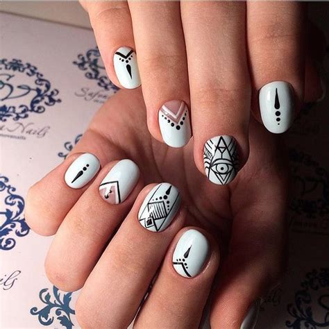 Simply Gorgeous Geometric Nails That You Cant Miss