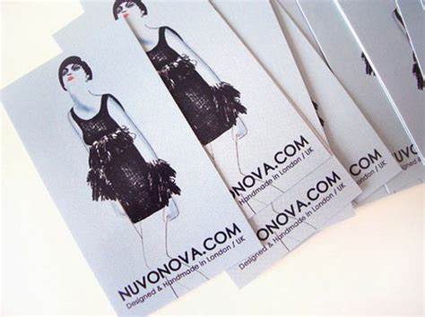 Have a pop of color and symmetry to avoid having a boring. 50+ Stylish Fashion Business Cards Designs - TutorialChip