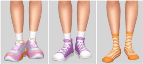 Stompy Shoes Socks Casteru On Patreon Sims 4 Cc Shoes Sims 4 Cc