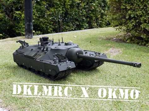Okmo 116 Us T2895 Gmc Rc Ready Tank Kit