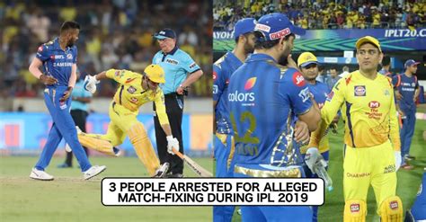 Bcci Welcome The Arrest Of Suspects Fixing Of Ipl Matches Mybetgames