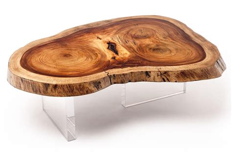 Natural Wood Slab Coffee Table Natural Wood Coffee Tables Rustic