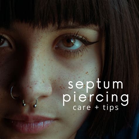 Septum Piercing Aftercare How To Clean Your Piercing Tatring
