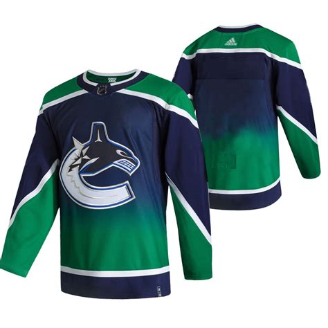 Vancouver will be rocking its infamous gradient jersey from the early 2000s but elected to use its new blue and green colour combination rather than the old navy/red. Vancouver Canucks #6 Brock Boeser Green Men's Adidas 2020-21 Reverse Retro Alternate NHL Jersey ...