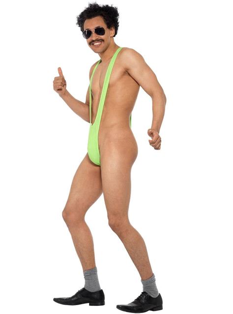 Borat Green Mankini Costume Funny Borat Mankini Men S Costume