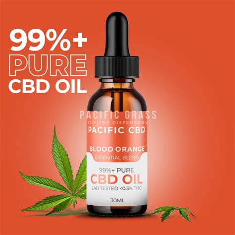 Buy Pacific Cbd Tincture Essential Blend Blood Orange Online In Canada