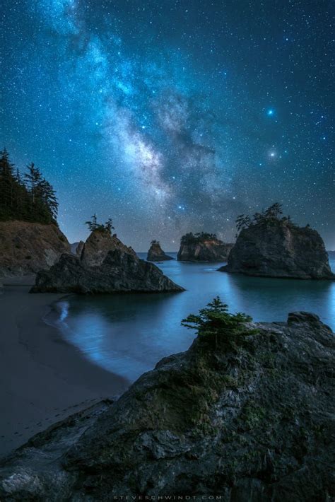 Stars Of Secret Beach By Steve Schwindt On 500px Nature Photography