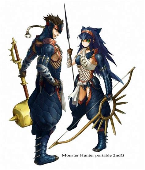 Monster Hunter Series Monster Hunter Art Fantasy Characters Female Characters Anime