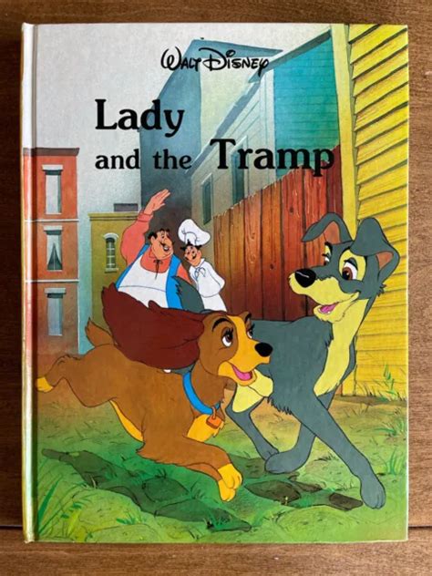 Vintage 1986 Walt Disney Lady And The Tramp Hardcover Book 1999