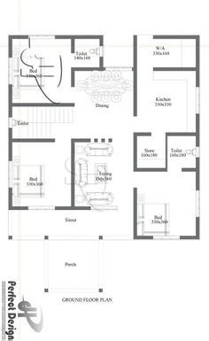 single storey  bedroom house plans  kerala bedroom poster