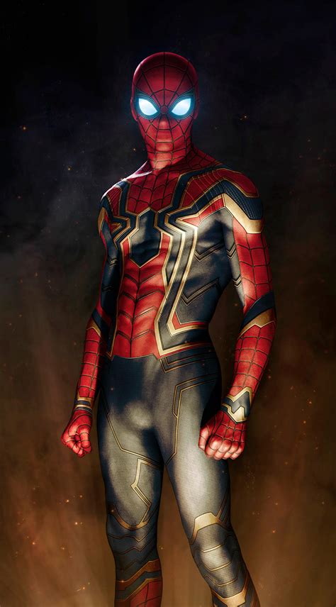 Iron Spider Armor Avengers Infinity War Fan Art By Sanylebedev On