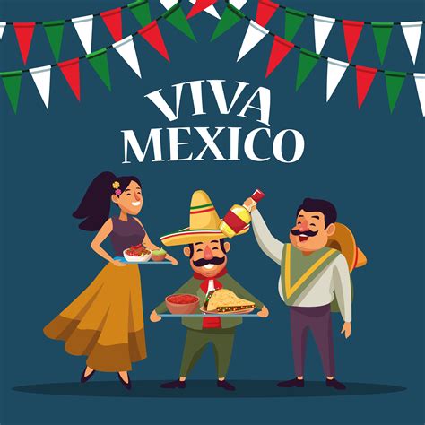 Viva Mexico Cartoons 654713 Vector Art At Vecteezy
