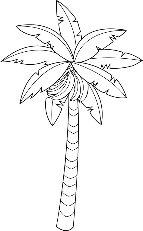 I made the coloring page of banana for my kids but you can use it too! Banana Coloring Pages - Best Coloring Pages For Kids