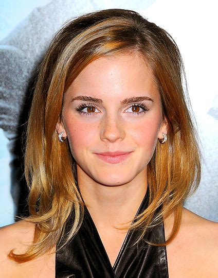 Emma Watson Long Hair Hollywoods Most Beautiful Beauties