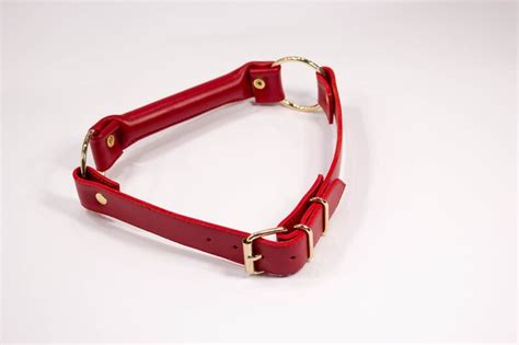 Bdsm Bit Gag Genuine Leather Bridle Gag Mouth Gag Head Harness