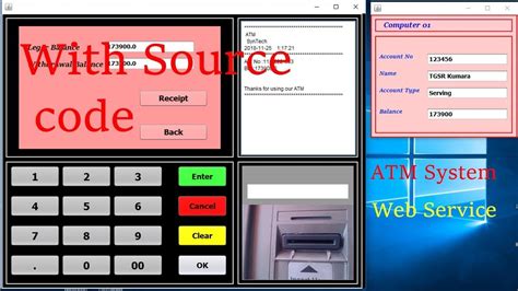 Web Services Project In Java Atm System With Source Code Youtube