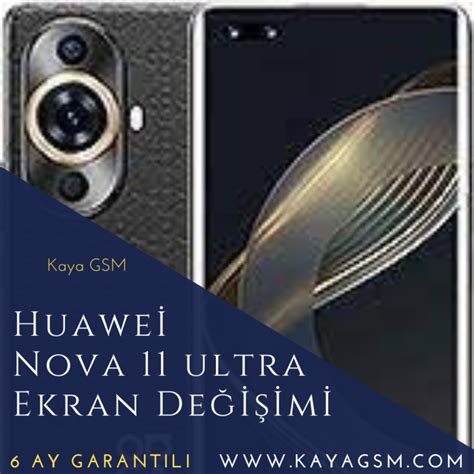 Huawei Nova Ultra Ekran De I Imi Acil Cep Tamiri Kaya Gsm