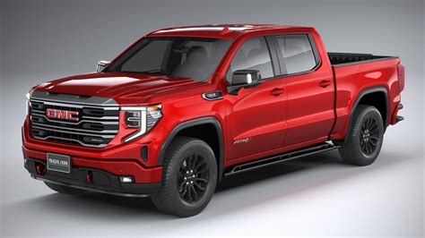 3d Gmc Sierra At4x 2022 Model Turbosquid 1836671