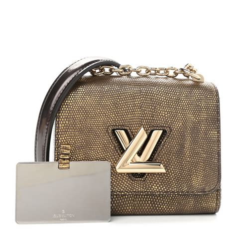 Louis Vuitton Lizard Twist Shoulder Bag Mini Gold 984555 Fashionphile