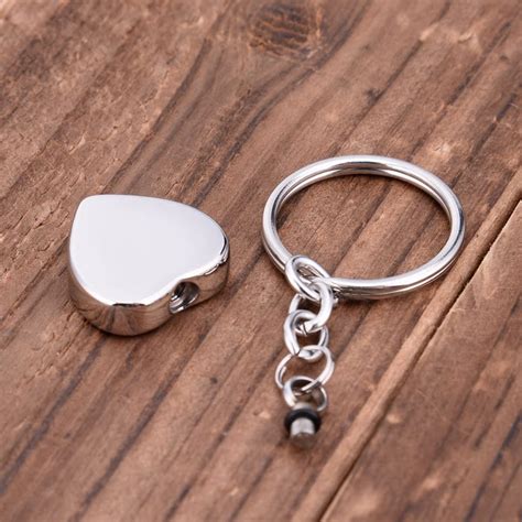 Engraved Cremation Urn Keychain For Ashes — Happary
