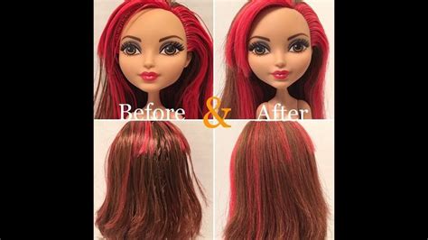 How To Fix Sticky Greasy Doll Hair Three Methods Tested Doll Hair