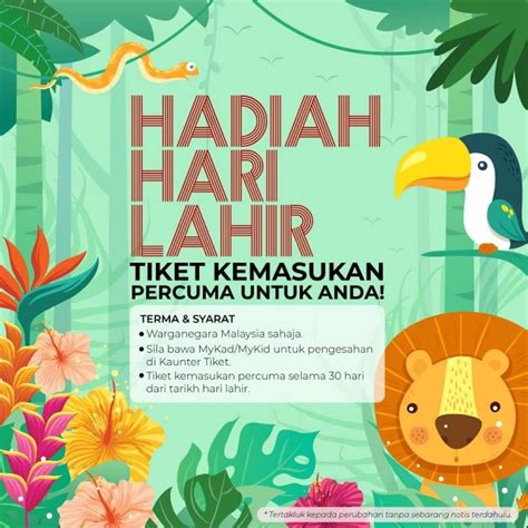 As it is run by privat a organisation without government funding it relies on donations and entrance fees to finance its operations. Zoo Negara Free Entrance Ticket Birthday Gift Giveaway