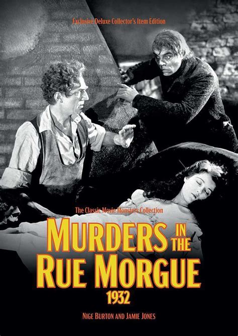 Murders In The Rue Morgue 1932 Ultimate Guide Signed Art Print