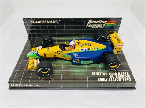1992 Benetton Ford B191b Mbrundle F1 Minicar Museum Muuseo 842546