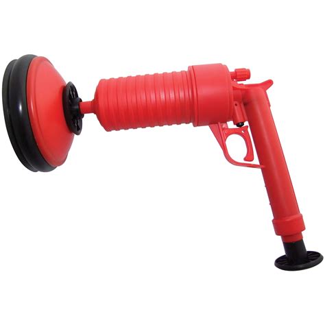 new air pump action drain blaster gun toilet pipes sink shower unblocker cleaner ebay