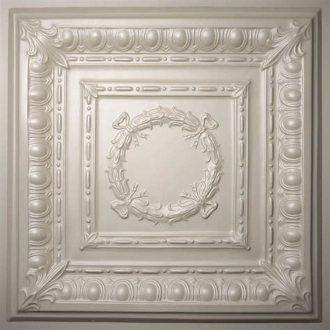 Ceilume ceiling tiles come in a wide variety of designs and colors. Ceilume Empire Latte 2 ft. x 2 ft. Lay-in or Glue-up ...
