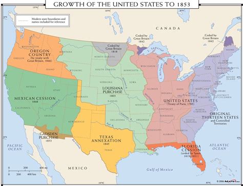 Us Westward Expansion Maps Us Growth Fresh Map Us Territories In