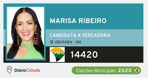 Marisa Ribeiro Ptb Candidato A Vereador Elei Es