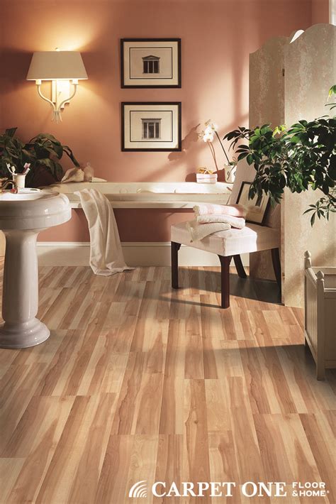 Hardwood floors — whether restored, recycled or installed new — have become wood is fine in bathrooms. Laminate Flooring From Carpet One | Laminate flooring ...