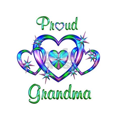 Proud Grandma Aluminum License Plate By Fundesigns Cafepress