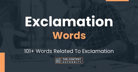 Exclamation Words 101 Words Related To Exclamation